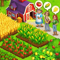 Ícone de Farm Town: Merge Cozy Village